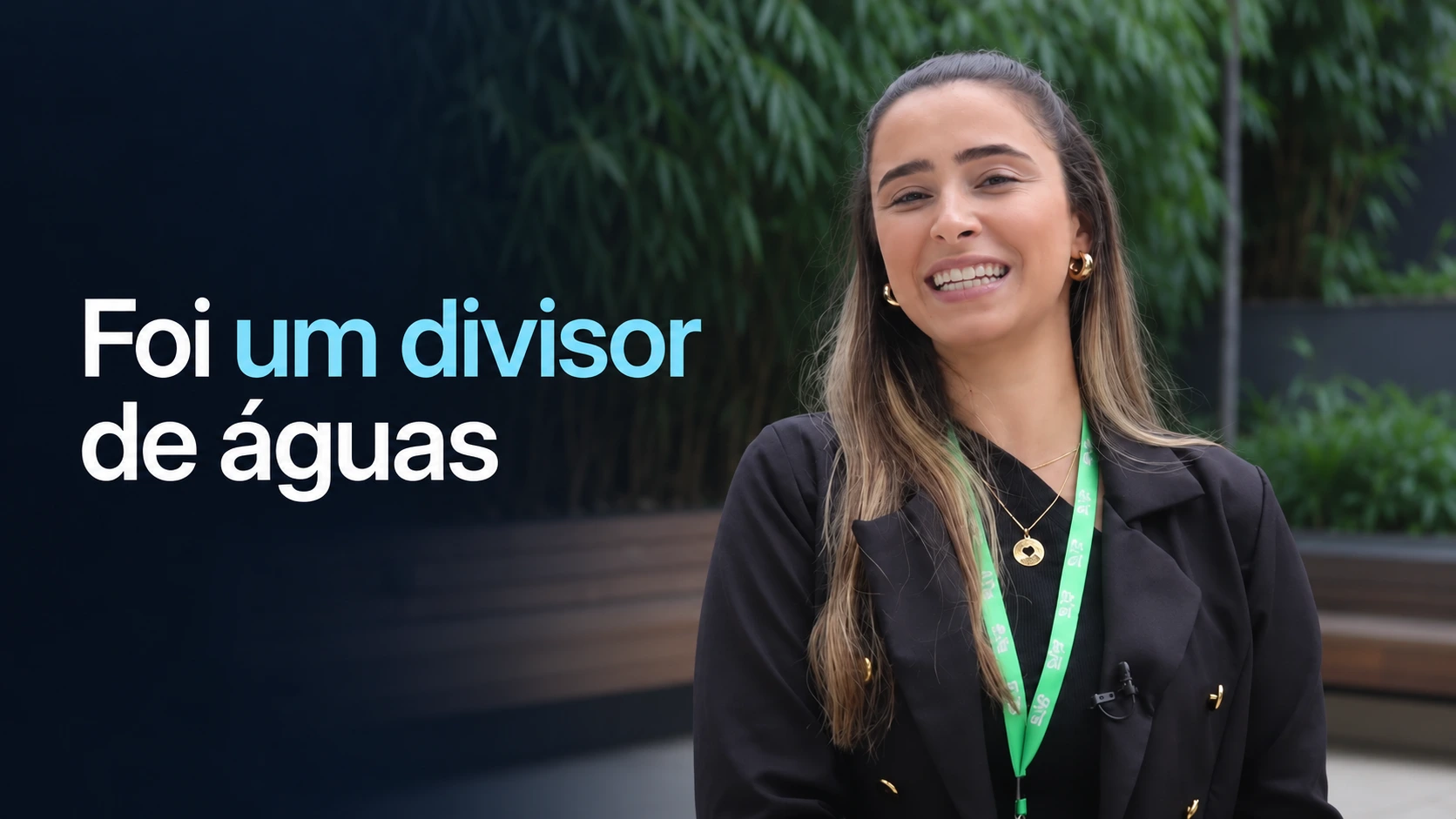 Milena Carolina: Foi um divisor de águas
